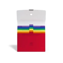 TRU RED™ Plastic Accordion File, 6-Pocket, Letter Size, Multicolor (TR51848)