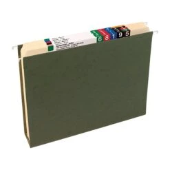Smead Box Bottom Hanging File Folders, 3" Expansion, Legal Size, Standard Green, 25/Box (64379) -Esseltela Shop s1192456 s7