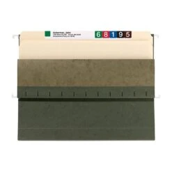Smead Box Bottom Hanging File Folders, 3" Expansion, Legal Size, Standard Green, 25/Box (64379) -Esseltela Shop s1192465 s7