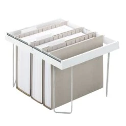 Smead Heavy Duty TUFF Hanging File Folders With Easy Slide™ Tab, 1/3 Cut, Letter Size, Steel Gray, 18/Box (64240) -Esseltela Shop s1198129 s7