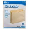Quill Brand® File Jacket, 3" Expansion, Letter Size, Manila, 25/Pack (74925Q) -Esseltela Shop s1201202 s7