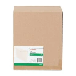 Staples File Jackets, Flat, Letter Size, Manila, 100/Box (TR399451) -Esseltela Shop s1227685 s7