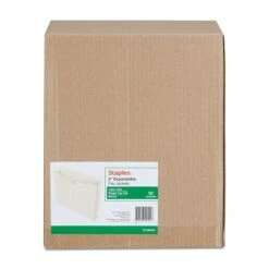 Staples File Jacket, 2" Expansion, Letter Size, Manila, 50/Box (TR396444) -Esseltela Shop s1227689 s7