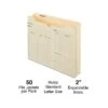 Staples Reinforced Pre-Printed File Jacket, 2" Expansion, Letter Size, Manila, 50/Box (TR486083) -Esseltela Shop s1227738 s7