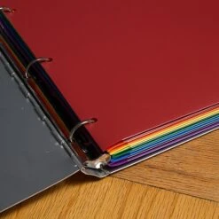 JAM Paper Heavy Duty 3-Hole Punched 2 Pocket School Folder, Assorted Colors, 6/Pack (383HHPRGBYPBL) -Esseltela Shop sp100189074 s7