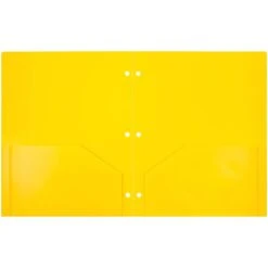 JAM Paper Heavy Duty 3-Hole Punched 2 Pocket School Folder, Assorted Colors, 6/Pack (383HHPRGBYPBL) -Esseltela Shop sp100189077 s7