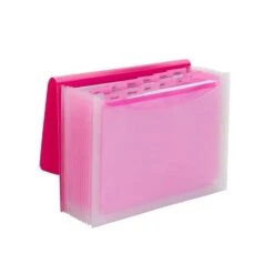 Smead Vibrant Line Plastic Accordion File, 12-Pocket, Letter Size, Pink/Clear (70864) 8 Smead Vibrant Line Plastic Accordion File, 12-Pocket, Letter Size, Pink/Clear (70864) -Esseltela Shop sp104485362 s7