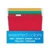 Pendaflex Recycled Hanging File Folders, 1/5-Cut, Letter Size, Assorted Colors, 25/Box (PFX 81663) -Esseltela Shop sp110556509 s7