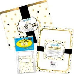 Barker Creek Gold On-Trend Organizer Set, 92/Set (4096) -Esseltela Shop sp115349957 s7