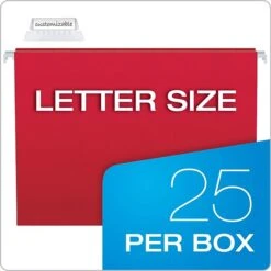 Pendaflex Hanging File Folder Combo Kit, Letter Size, Assorted Color, 25 Folders With Tabs, 50 File Folders (99199) 13 Pendaflex Hanging File Folder Combo Kit, Letter Size, Assorted Color, 25 Folders With Tabs, 50 File Folders (99199) -Esseltela Shop sp124309433 s7