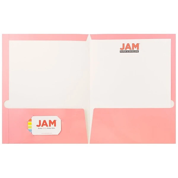 JAM Paper Glossy 2-Pocket Presentation Folders, Assorted Colors, 6/Pack (385GFASSRT) 5 JAM Paper Glossy 2-Pocket Presentation Folders, Assorted Colors, 6/Pack (385GFASSRT) - Image 3