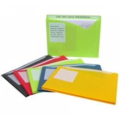 C-Line Plastic File Jacket, 1" Expansion, Letter Size, Assorted, 20/Bundle (CLI63160-2) -Esseltela Shop sp132958379 s7