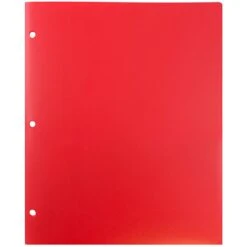 JAM Paper Heavy Duty 2-Pocket Presentation Folders, Red, 6/Pack (383HHPreb) -Esseltela Shop sp170186358 s7