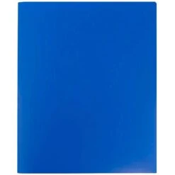 JAM Paper 2-Pocket Heavy Duty Folders, Blue, 6/Pack (383HBU) -Esseltela Shop sp170186475 s7