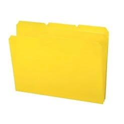 Smead Poly File Folders, 1/3-Cut Tab, Letter Size, Yellow, 24/Box (10504) -Esseltela Shop sp173280536 s7