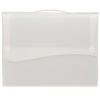JAM Paper Plastic Portfolio With Two Button Waved Snap Closure, Portfolio Case, Clear (34834475) -Esseltela Shop sp29737893 s7