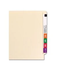 Smead End Tab 100% Recycled File Folder, Shelf-Master Reinforced Straight-Cut Tab, Letter Size, Manila, 100/Box (24160) -Esseltela Shop sp36187357 s7