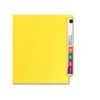 Smead Colored End Tab File Folder, Shelf-Master Reinforced Straight-Cut Tab, Letter Size, Yellow, 100/Box (25910) -Esseltela Shop sp36187509 s7