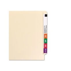 Smead End-Tab File Folders, Reinforced Straight-Cut Tab, Letter Size, Manila, 100/Box (24110) -Esseltela Shop sp36187785 s7