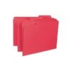 Smead Interior File Folder, 1/3-Cut Tab, Letter Size, Red, 100/Box (10267) -Esseltela Shop sp36188105 s7