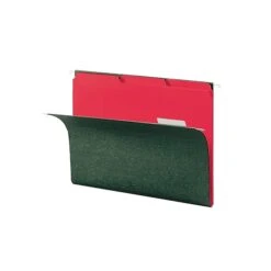 Smead Interior File Folder, 1/3-Cut Tab, Letter Size, Red, 100/Box (10267) -Esseltela Shop sp36188108 s7