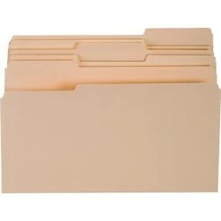 TRU RED™ 30% Recycled Top-Tab File Folders, 3-Tab, Manila, Legal-Size, 24/Pack (235408/TR58116) -Esseltela Shop sp36190069 s7