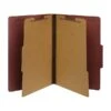 Pendaflex PressGuard Paperboard Heavy Duty Classification Folders, Legal Size, 2 Dividers, Brick Red, 10/Box (PFX2257R) -Esseltela Shop sp37069107 s7