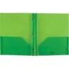 2 Pocket Plastic Folder, Green -Esseltela Shop sp38165180 s7
