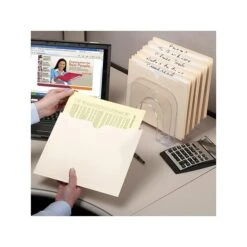 Smead File Jacket, Reinforced Tab, Flat-No Expansion, Legal Size, Manila, 100/Box (76500) -Esseltela Shop sp39611849 s7