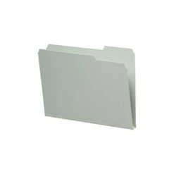 Smead Heavy Duty File Folder, 1/3-Cut Tab, 1" Expansion, Letter Size, Gray/Green, 25/Box (13230) -Esseltela Shop sp39612372 s7