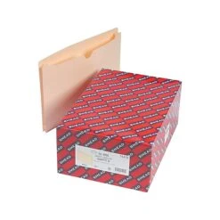 Smead File Jackets, 2" Expansion, Legal Size, Manila, 50/Box (76470)