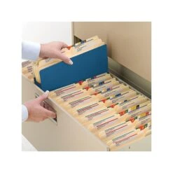 Smead File Pockets, 3.5" Expansion, Letter Size, Blue (73225) -Esseltela Shop sp39612887 s7