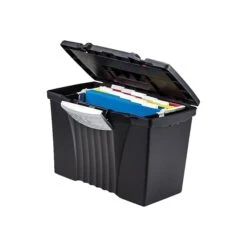 Storex File Storage Box With Organizer Lid, Letter/Legal Size, Black (61510U01C) 7 Storex File Storage Box With Organizer Lid, Letter/Legal Size, Black (61510U01C) -Esseltela Shop sp40285284 s7