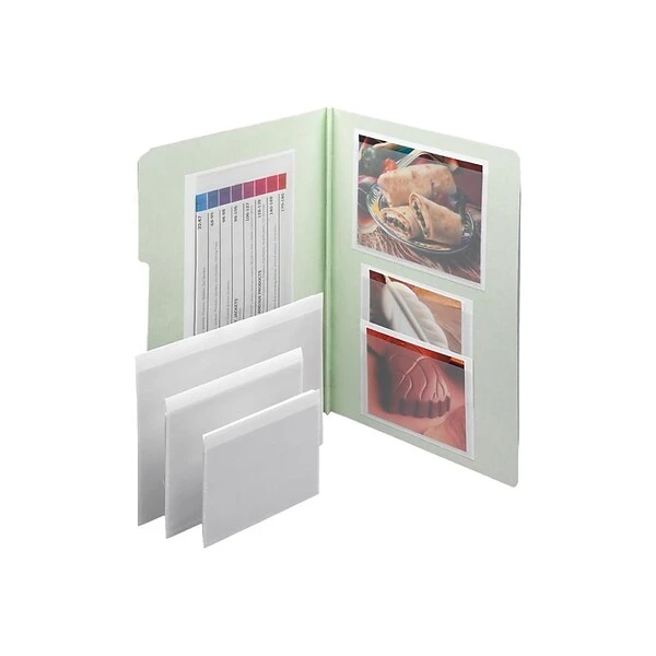 Smead Self Adhesive Poly Pocket, 6" X 4", Clear, 100/Box (68164) 4 Smead Self Adhesive Poly Pocket, 6" X 4", Clear, 100/Box (68164) - Image 2