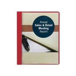 Smead Heavyweight Report Covers With Clear Front, 3-Prong, Letter Size, Red, 25/Box (87461) -Esseltela Shop sp40798269 s7