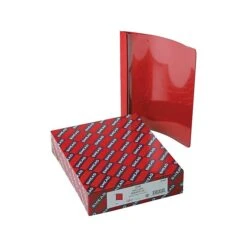 Smead Heavyweight Report Covers With Clear Front, 3-Prong, Letter Size, Red, 25/Box (87461) -Esseltela Shop sp40798277 s7