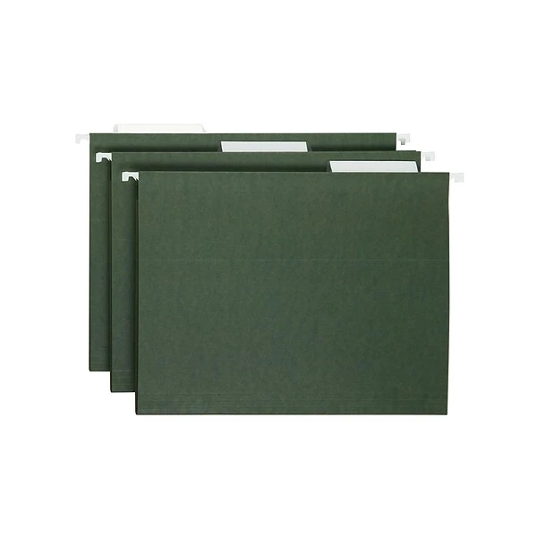 Smead Poly Tabs, 1/3-Cut Tab, Clear, 25/Pack (64615) 4 Smead Poly Tabs, 1/3-Cut Tab, Clear, 25/Pack (64615) - Image 2