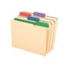 Pendaflex Color Tab File Folders, 3-Tab, Letter Size, Manila, 50/Box (84101) -Esseltela Shop sp41686744 s7