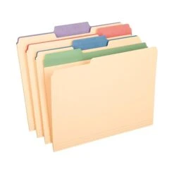 Pendaflex Color Tab File Folders, 3-Tab, Letter Size, Manila, 50/Box (84101) 12 Pendaflex Color Tab File Folders, 3-Tab, Letter Size, Manila, 50/Box (84101) -Esseltela Shop sp41686750 s7
