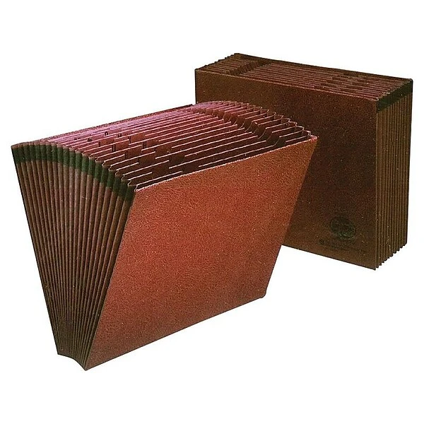 Pendaflex® Earthwise® Recycled Expanding Files; A-Z Index, Letter Size, Redrope, Each (ER17A) 3 Pendaflex® Earthwise® Recycled Expanding Files; A-Z Index, Letter Size, Redrope, Each (ER17A)