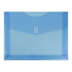 JAM Paper Plastic Envelopes With Hook & Loop Closure, 2" Expansion, Letter Size, Assorted Colors, 6/Pack (218V2OLIPRYS) -Esseltela Shop sp42113862 s7