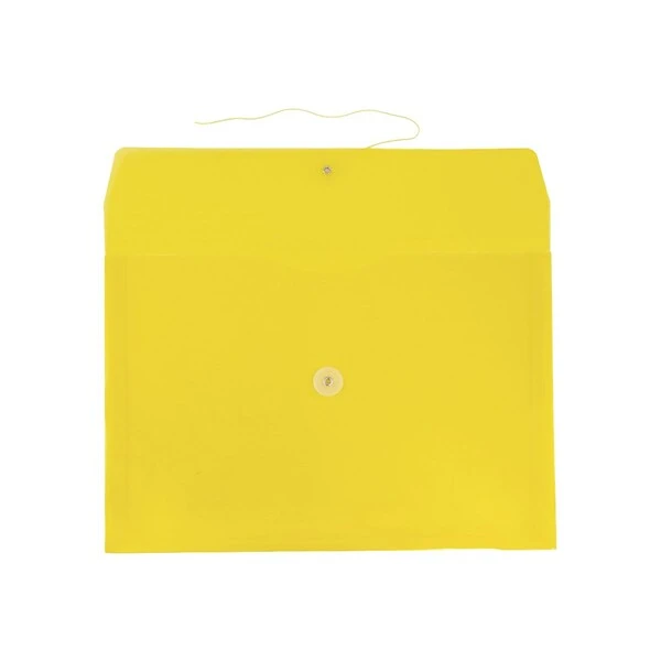 JAM Paper Poly Envelopes With Button & String Tie Closure , 1" Expansion, Legal Size, Assorted Colors, 6/Pack (219B1RLIGBYORCL) 5 JAM Paper Poly Envelopes With Button & String Tie Closure , 1" Expansion, Legal Size, Assorted Colors, 6/Pack (219B1RLIGBYORCL) - Image 3