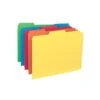 Smead Interior File Folders, 1/3-Cut Tab, Letter Size, Assorted Colors, 100/Box (10229) -Esseltela Shop sp42115004 s7