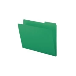 Smead Pressboard File Folders, 1/3-Cut Tab, 1" Expansion, Letter Size, Green, 25/Box (21546) -Esseltela Shop sp42115072 s7