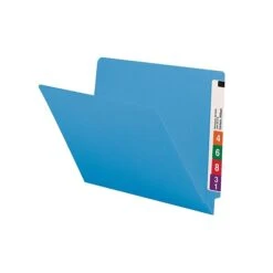 Smead End-Tab File Folders, Shelf-Master Reinforced Straight-Cut Tab, Letter Size, Blue, 100/Box (25010) -Esseltela Shop sp42115182 s7