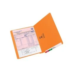 Smead End-Tab File Folders, Shelf-Master Reinforced Straight-Cut Tab, Letter Size, Orange, 100/Box (25510) -Esseltela Shop sp42115202 s7