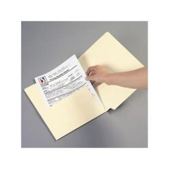 Smead End Tab Pocket Folder, Shelf-Master Reinforced Straight-Cut Tab, 1 Pocket, Letter Size, Manila, 50/Box (24115) -Esseltela Shop sp42115349 s7