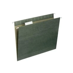 Smead Poly Tabs, 1/5-Cut Tab, Clear, 25/Pack (64600)