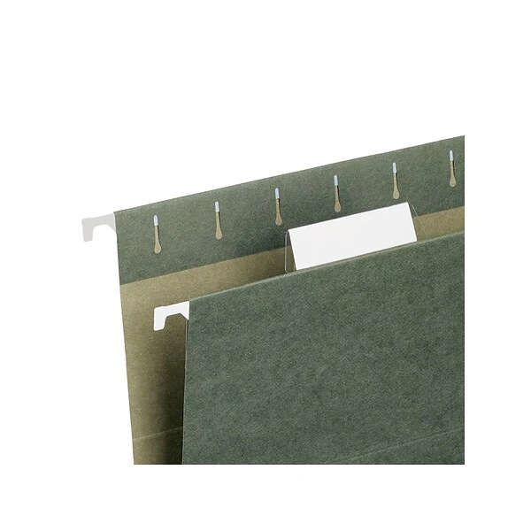 Smead Poly Tabs, 1/5-Cut Tab, Clear, 25/Pack (64600) 4 Smead Poly Tabs, 1/5-Cut Tab, Clear, 25/Pack (64600) - Image 2