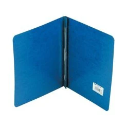 ACCO PRESSTEX 2-Prong Report Cover, Letter, Dark Blue (A7025073)